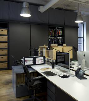 上海高档办公室装饰效果图片库