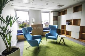 上海办公室地板装饰装修效果图