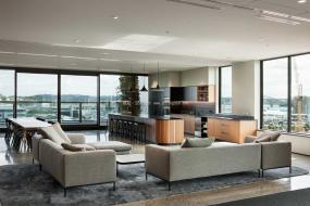 上海办公室地板装修高清效果图