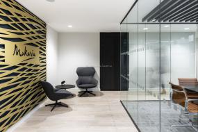 2018现代感办公室装修效果图