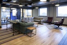 时尚公司办公室装修实景图图片