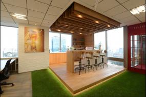 高端大公司办公室装修图片