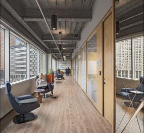 小型loft办公室装饰效果图