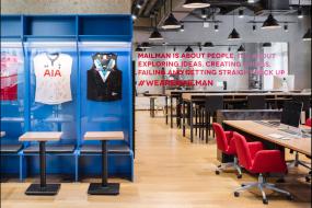 2018办公室成品隔断装修效果图