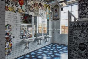 卫生间地砖装修效果图片