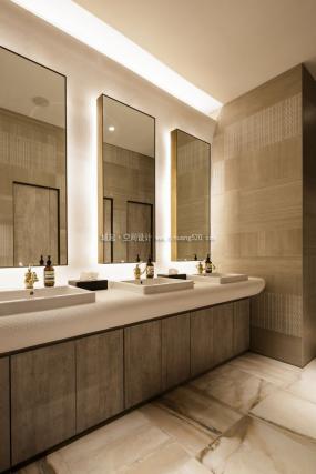 卫生间隔断装潢效果图