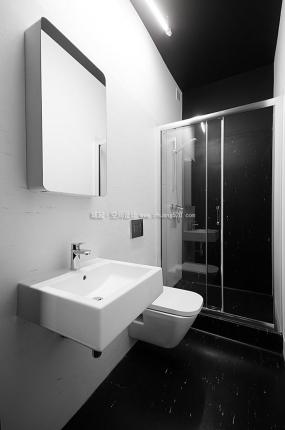 高端卫生间隔断装修图片