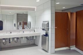 高档公共卫生间隔断装修图片