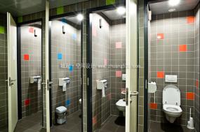 公共卫生间隔断装潢效果图片