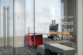 磨砂玻璃门装潢设计效果图片