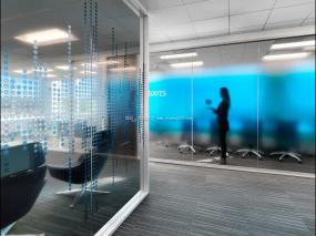 磨砂玻璃门装饰效果图