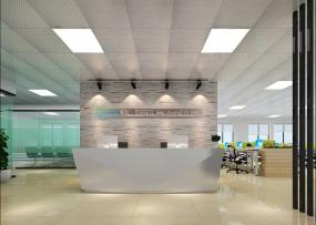办公楼大厅装修高清效果图