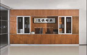 办公室屏风装饰效果图片