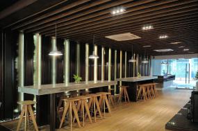 办公室吊顶龙骨装潢效果图