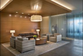 公司接待室装修实景图图片