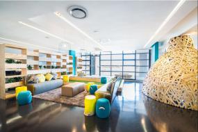 公司接待室装潢设计效果图片