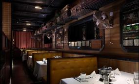 高档餐厅吊顶装修效果图