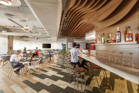 办公室石膏板造型顶装饰效果图片