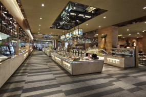 餐厅吊顶装潢设计效果图片