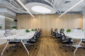 裸顶办公室装修效果图