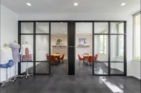 办公室天花石膏板装饰装修效果图