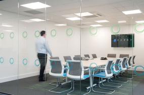 办公室天花石膏板装饰效果图片