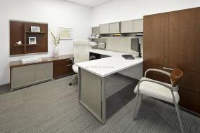 公司经理办公室装饰效果图