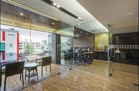 创业公司办公室装潢效果图