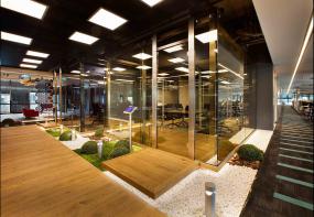 豪华公司办公室装饰效果图