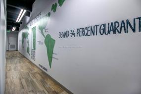 电商公司办公室装潢效果图