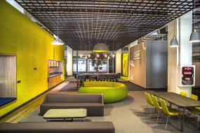 高端高科技公司办公室装修图片