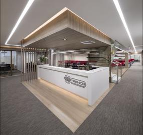 高科技公司办公室装饰装修效果图