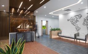 美国公司办公室装修实景图图片