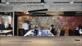 电子商务公司办公室装潢图片