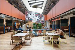 最新电子商务公司办公室装修设计效果图