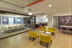 上海公司办公室装修效果图