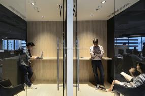 电子商务公司办公室装潢效果图