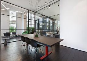 高端电子商务公司办公室装修效果图