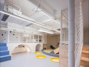 亲子主题餐厅装修实景图片