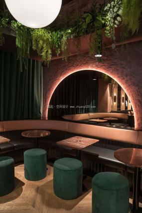 国外主题餐厅装修实物图片