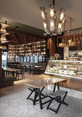 特色主题餐厅装潢效果图片