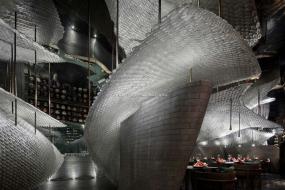 中式主题餐厅装修高清效果图