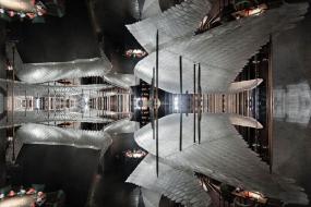 中式主题餐厅装潢效果图