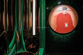 中式主题餐厅装潢图片