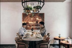 中式主题餐厅装修效果图片