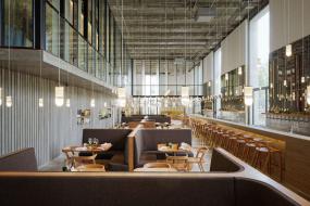 现代主题餐厅装饰设计效果图