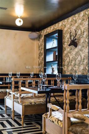 粤港茶餐厅装饰设计效果图