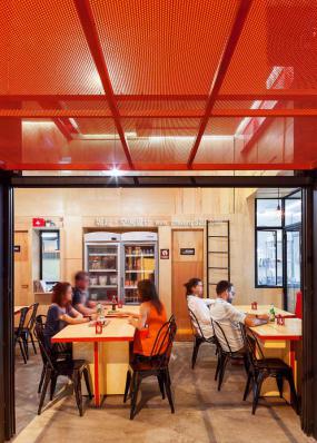 最新LOFT风格餐厅设计装饰效果图