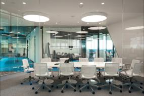 会议室布局装饰设计效果图片