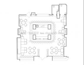 高档酒吧布局装修效果图